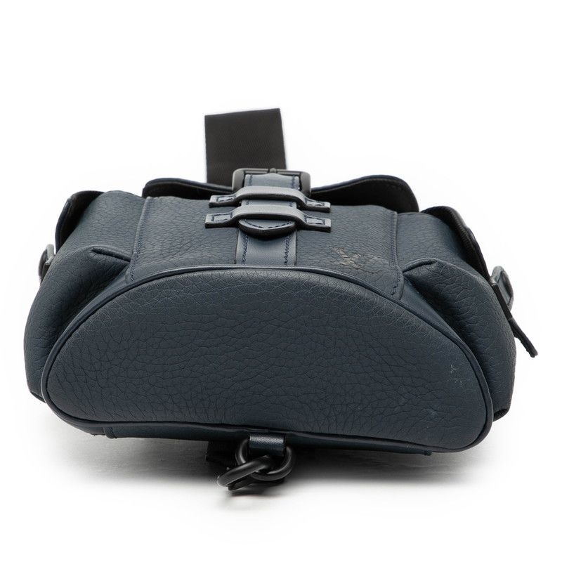 Louis Vuitton Christopher XS Shoulder Bag Navy Taurillon Leather — view 3