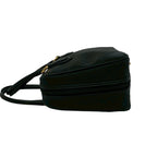 Gucci Vintage Micro GG Logo Canvas Leather Mini Boston Bag Black — view 5