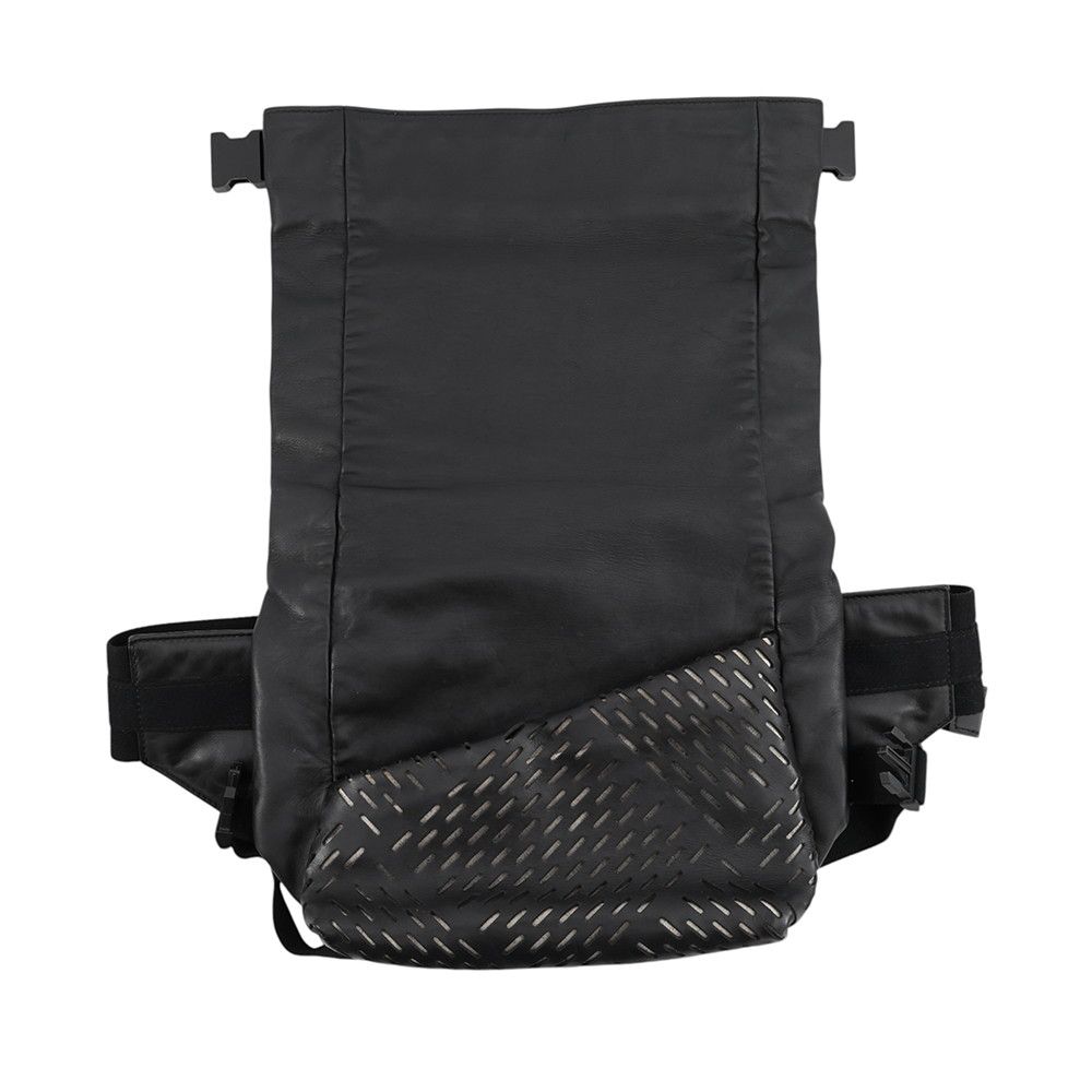 Bottega Veneta Belt Bag Perforated Leather Black — view 6
