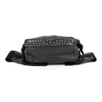 Bottega Veneta Belt Bag Perforated Leather Black — view 4