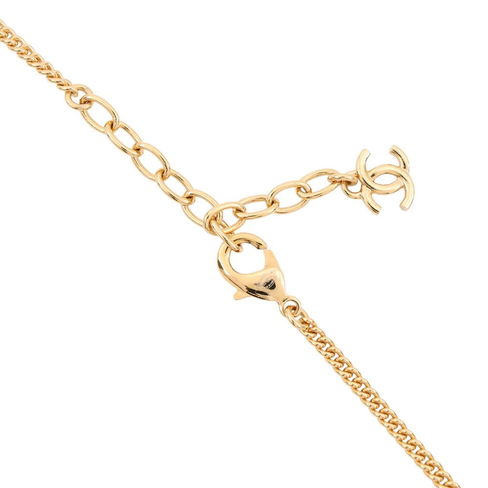Chanel Necklace CC Logo — view 5