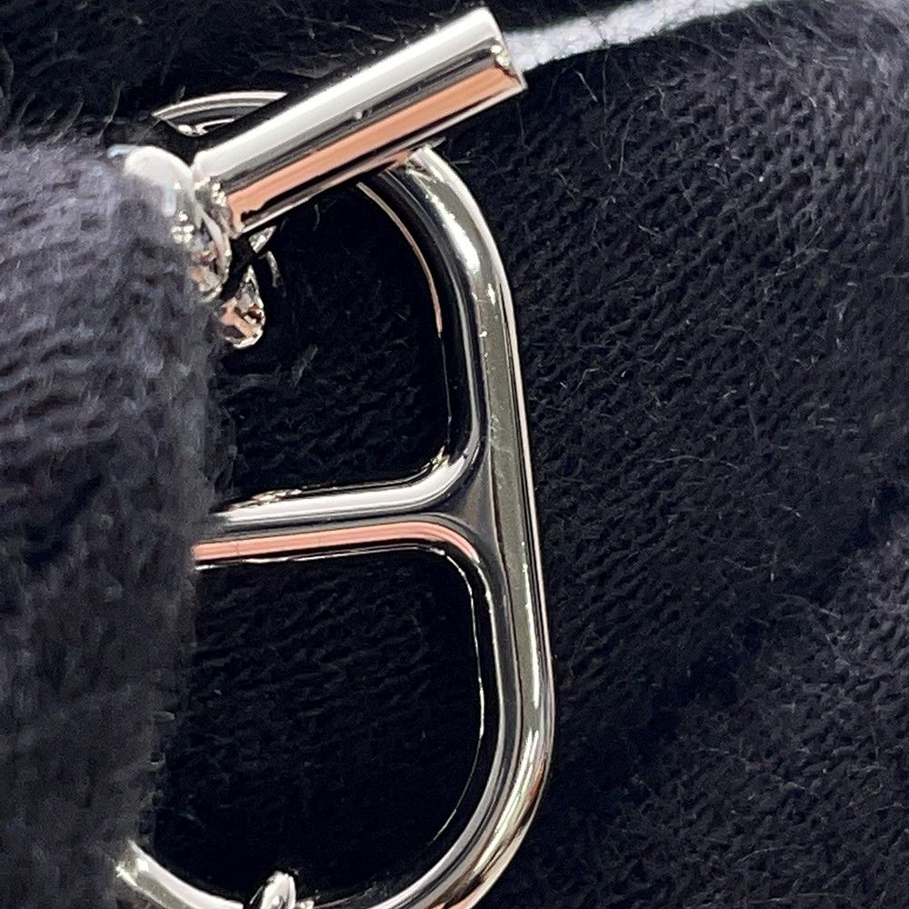 Hermes Necklace Maillon Deep Dune Silver Black — view 7