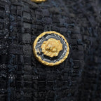 Chanel Dress Tweed 36 Black — view 7
