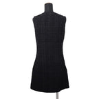 Chanel Dress Tweed 36 Black — view 2