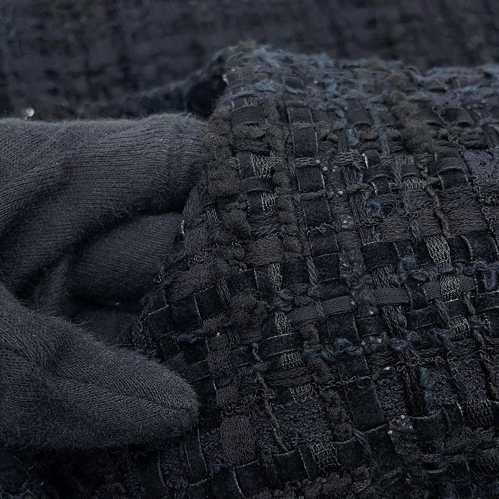 Chanel Dress Tweed 36 Black — view 4