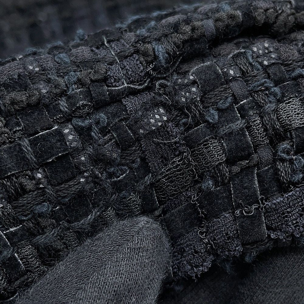 Chanel Dress Tweed 36 Black — view 6