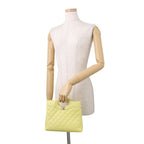 Chanel Chain Shoulder Bag Quilted Small Shopping Shiny Calfskin — view 4