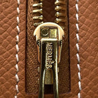 Hermes Bifold Wallet Bearn Compact Gold Epsom — view 8