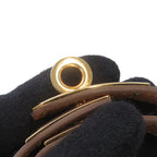 Hermes Bracelet Kelly Double Tour Cles Pink Gold Epsom T2 — view 8