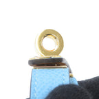 Hermes Bracelet Kelly Double Tour Celeste Gold Epsom T2 — view 8