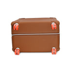 Hermes Carry Case Ro Ring Mobility Suitcase Forbe Orange Silver Taurillon Legat — view 3