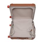 Hermes Carry Case Ro Ring Mobility Suitcase Forbe Orange Silver Taurillon Legat — view 5