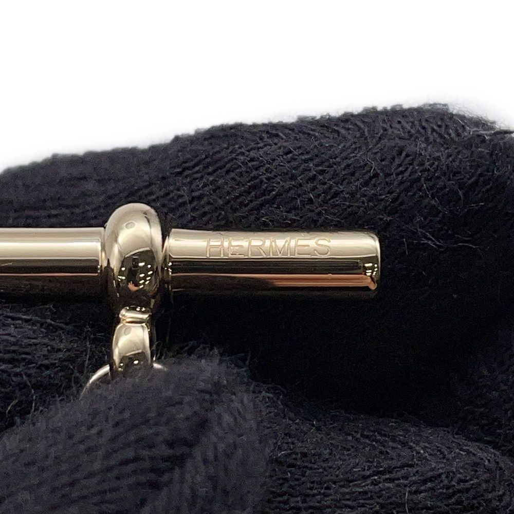 Hermes Necklace Eurydice Shoot Buffalo Horn Metal Choker — view 6