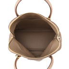 Hermes Handbag Bolide 31 Etoupe Gold Taurillon Clemence 2-Way — view 6