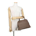 Hermes Handbag Bolide 31 Etoupe Gold Taurillon Clemence 2-Way — view 4