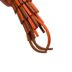 Hermes Bag Charm Chouette Mauve Sylvestre Purple Orange Gold White Black Epsom — view 5