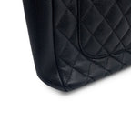 Chanel Tote Quilted CC Logo Petite Shopping PST Black — view 8