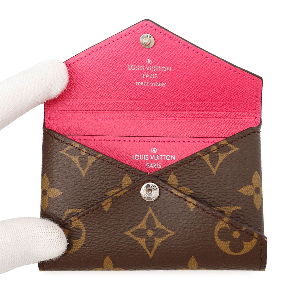 Louis Vuitton Card Case Monogram Holder Kirigami Wallet Coin — view 4