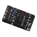 Chanel Wallet Typography Quilted CC Logo Bifold Leather Black