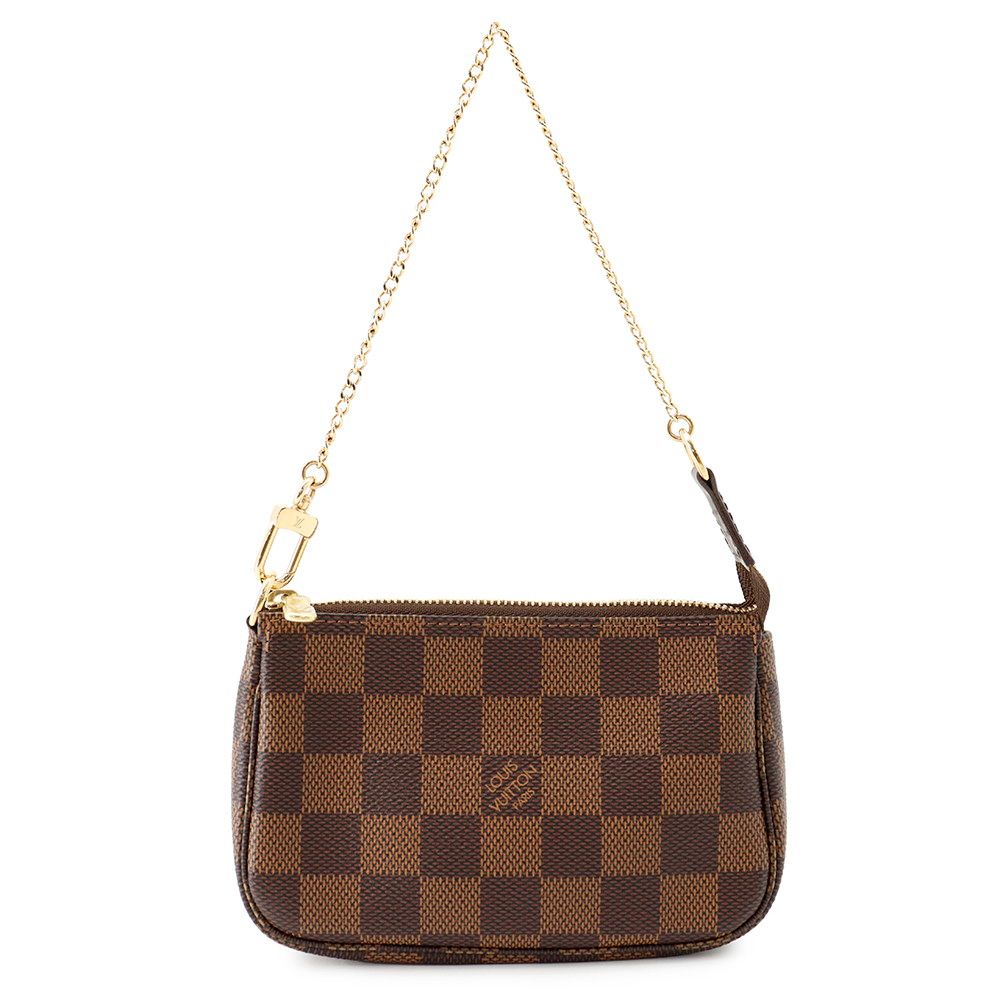 Louis Vuitton Pouch Damier Ebene Mini Pochette Soirle