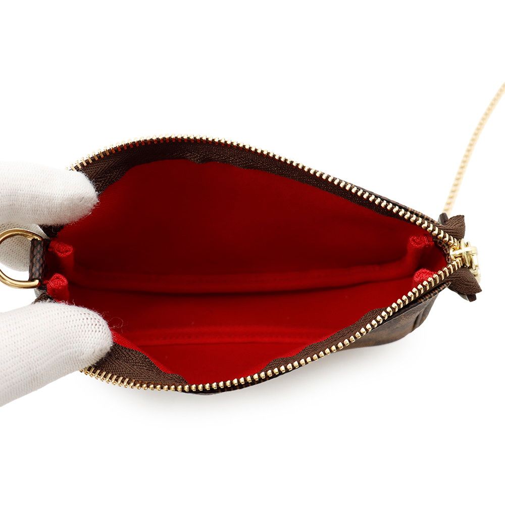 Louis Vuitton Pouch Damier Ebene Mini Pochette Soirle — view 5