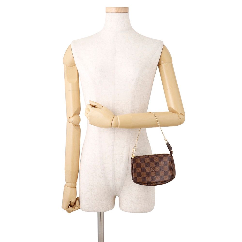 Louis Vuitton Pouch Damier Ebene Mini Pochette Soirle — view 4
