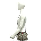 Gucci Vintage Sherry Line GG Logo Pattern Leather Shoulder Bag Crossbody — view 2