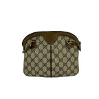 Gucci Vintage Sherry Line GG Logo Pattern Leather Shoulder Bag Crossbody — view 3