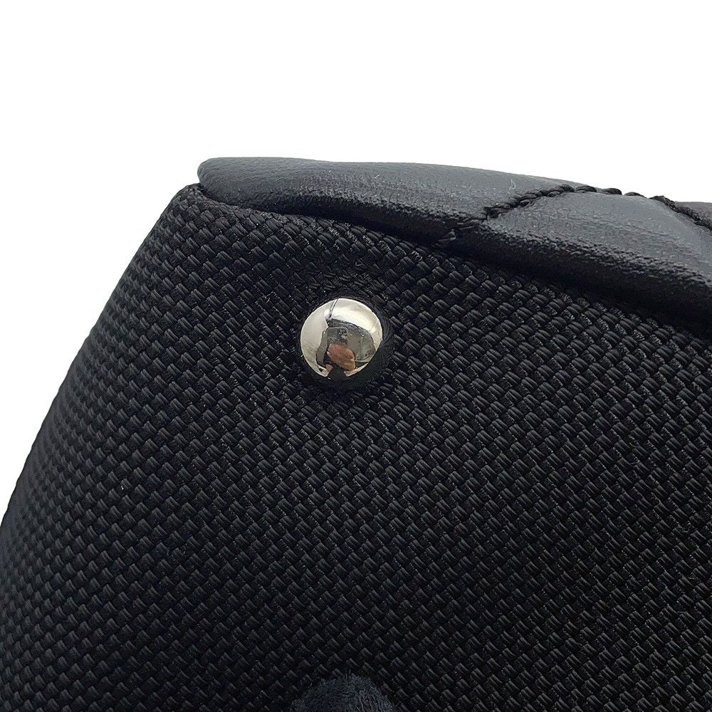 Chanel Tote Paris Biarritz PM Quilted CC Logo Black — view 7