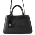 Louis Vuitton Monogram Empreinte Avenue PM 2-Way Shoulder Bag Black