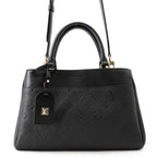 Louis Vuitton Monogram Empreinte Avenue PM 2-Way Shoulder Bag Black