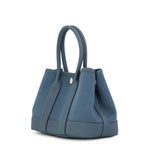 Hermes Tote Neo Garden 23 Party Blue Tonpet Silver Toile Officier Negonda — view 2
