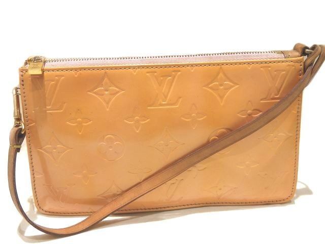 Louis Vuitton Lexington Pouch Vernis Yellow