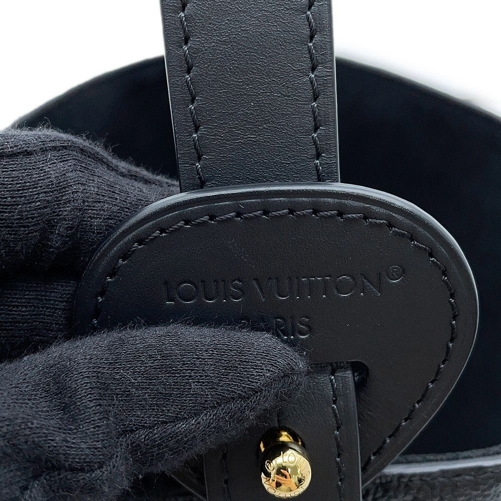 Louis Vuitton Monogram Empreinte All in BB 2-Way Shoulder Bag Black — view 7