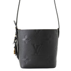 Louis Vuitton Monogram Empreinte All in BB 2-Way Shoulder Bag Black