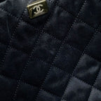 Chanel Handbag 22 Quilted Small Caviar Leather with Pouch Black — view 8