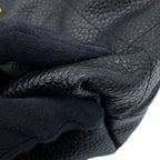 Chanel Handbag 22 Quilted Small Caviar Leather with Pouch Black — view 7