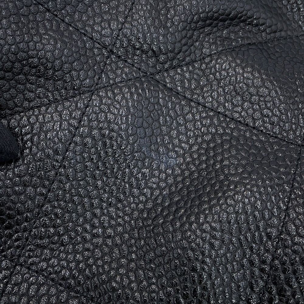 Chanel Handbag 22 Quilted Small Caviar Leather with Pouch Black — view 6