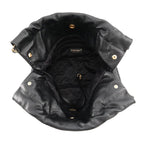 Chanel Handbag 22 Quilted Small Caviar Leather with Pouch Black — view 5