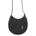Hermes Shoulder Bag Alson Slim Black Silver Togo Swift