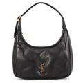 Saint Laurent Paris Handbag Calypso Mini Hobo Lambskin 2-Way Shoulder Black