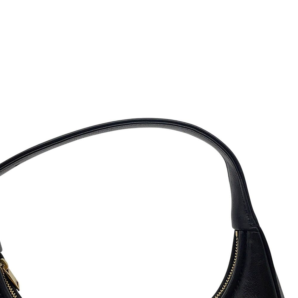 Saint Laurent Paris Handbag Calypso Mini Hobo Lambskin 2-Way Shoulder Black — view 6