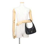 Saint Laurent Paris Handbag Calypso Mini Hobo Lambskin 2-Way Shoulder Black — view 4