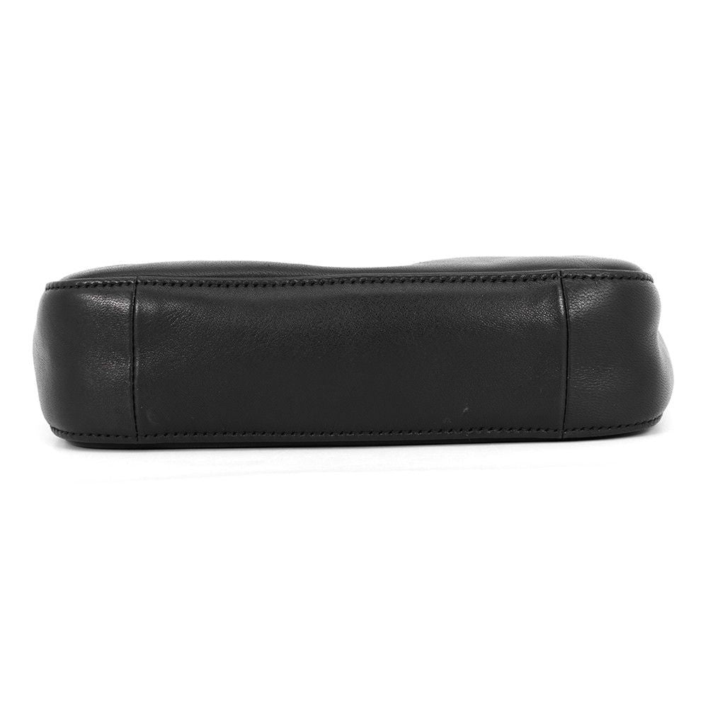 Saint Laurent Paris Handbag Calypso Mini Hobo Lambskin 2-Way Shoulder Black — view 3