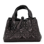 Dior Handbag Macro Cannage Toujour Small 2-Way Black