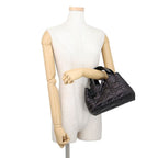 Dior Handbag Macro Cannage Toujour Small 2-Way Black — view 4