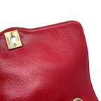 Chanel Chain Shoulder Bag Quilted 20 CC Logo Shiny Calfskin — view 6