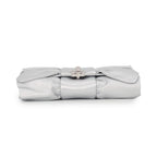 Chanel Chain Shoulder Bag CC Logo Ribbon Leather — view 3