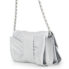 Chanel Chain Shoulder Bag CC Logo Ribbon Leather — view 2