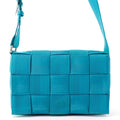 Bottega Veneta Shoulder Bag Cassette Intrecciato Canvas Webbing Tape